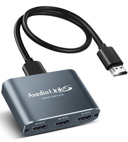 avedio links 3 in 1 Out 4K@60Hz HDMI Switch