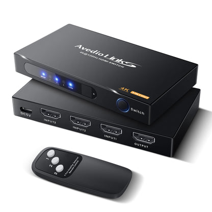 avedio links 3 in 1 Out 4K@60Hz HDMI Switcher