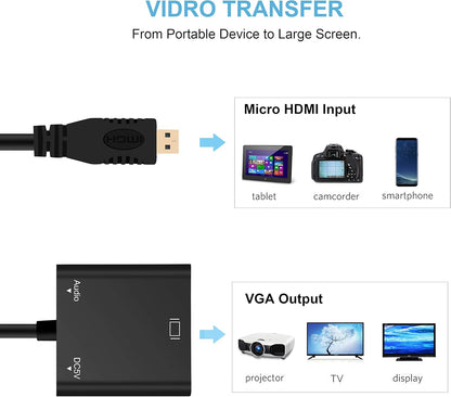 avedio Links Micro HDMI to VGA Adapter