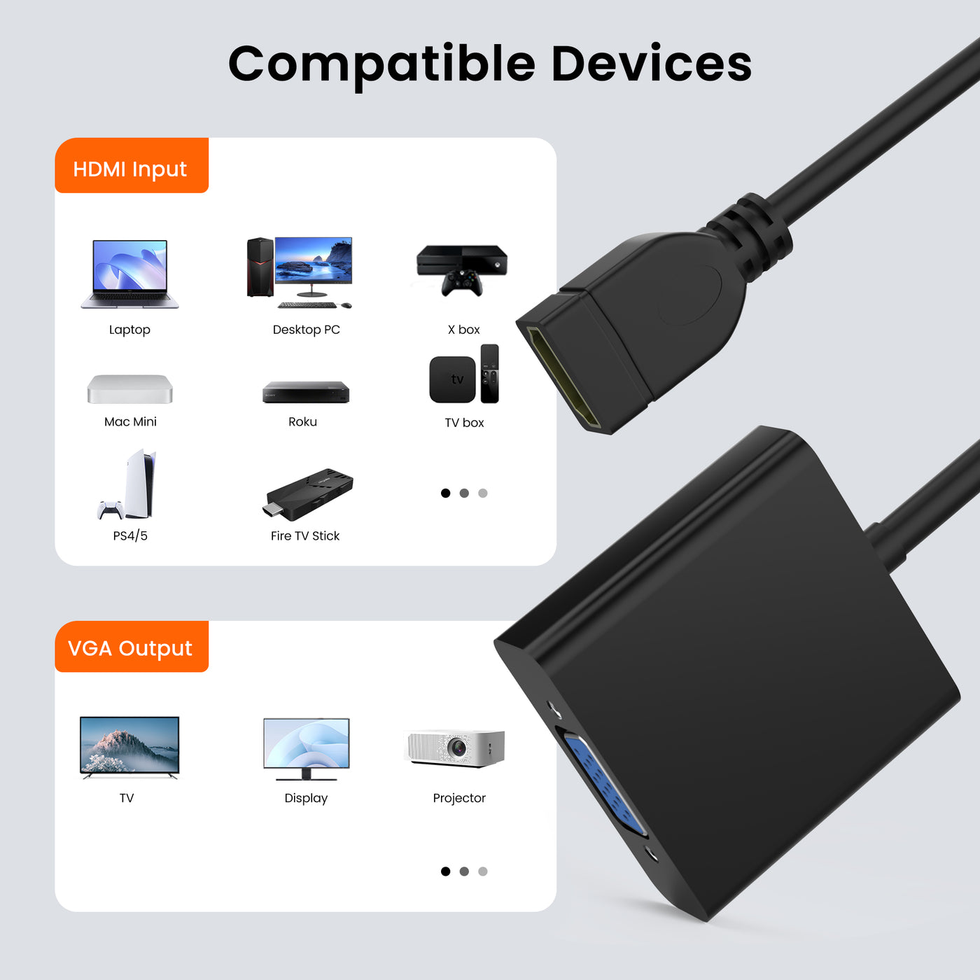 avedio Links HDMI to VGA Adapter