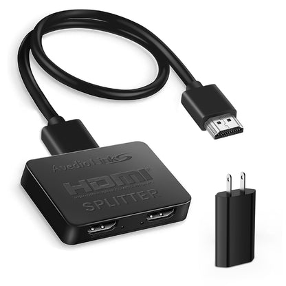 avedio links 4K HDMI Splitter 1 in 2 Out Mirror only