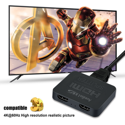 avedio links 1 in 2 Out HDMI Splitter MIRROR ONLY