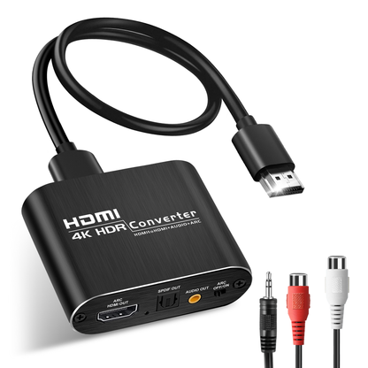 HDMI 4K@60Hz  ARC Audio Extractor