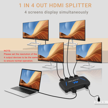 avedio Links 1x4 HDMI Splitter