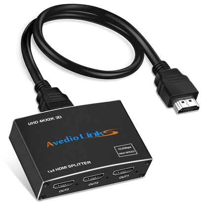 avedio Links 1 in 4 Out HDMI Splitter