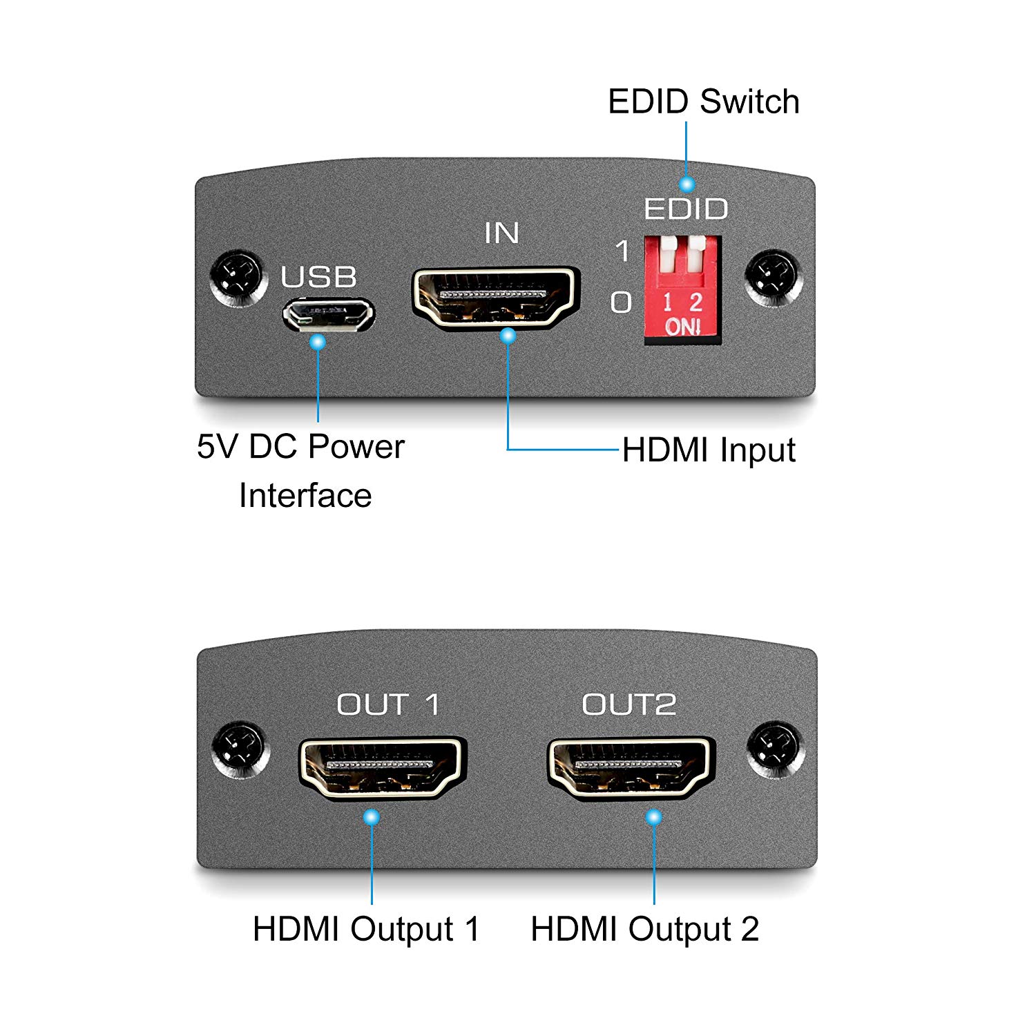 powergreen SPL-01002-HD Splitter Hdmi 1 Entrada 2 Salidas